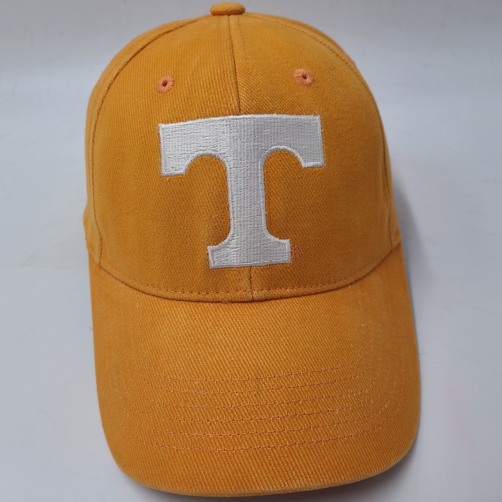 Tennessee Volunteers Hat Adjustable Captivating Headgear Orange White NCAA Men